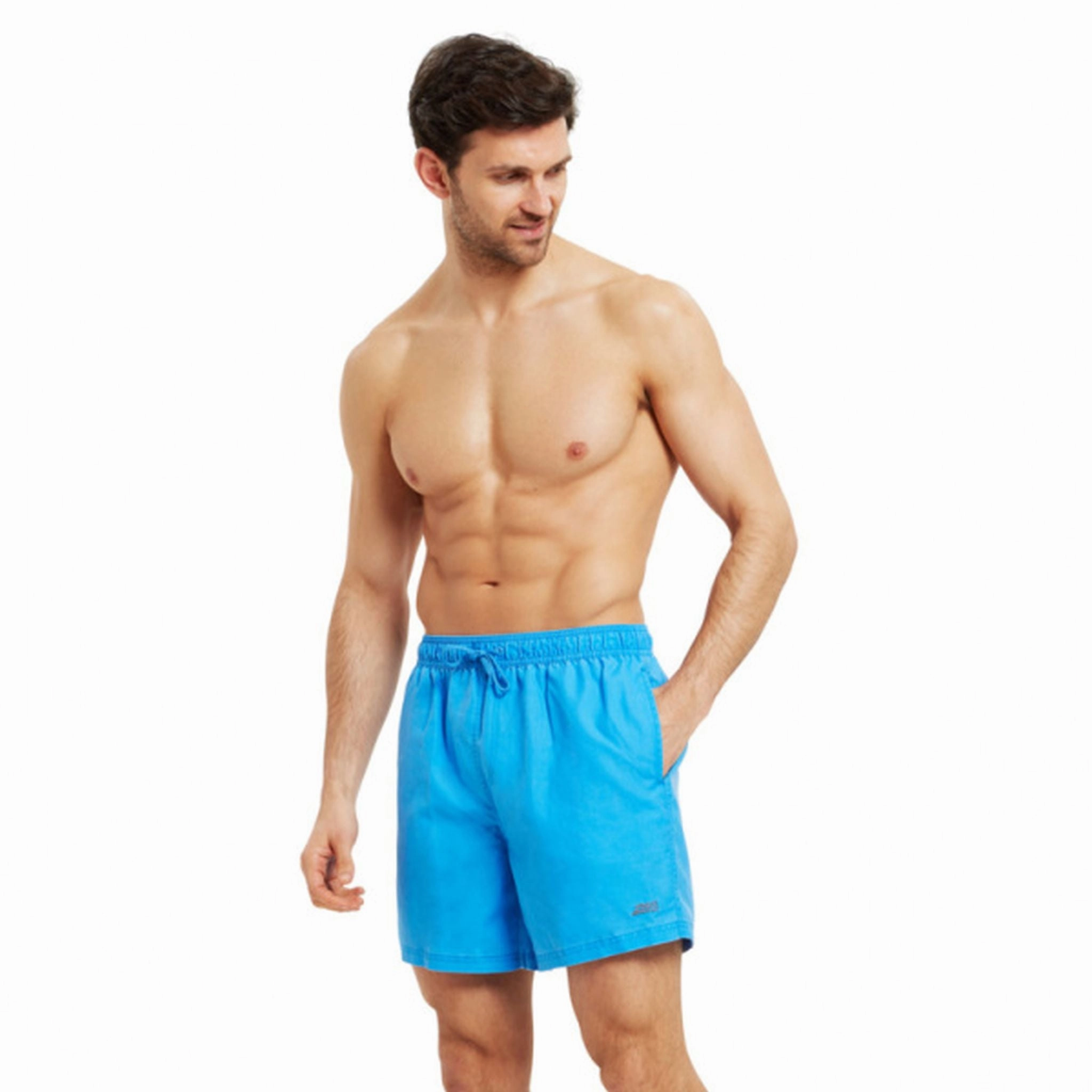 Bright Patterns Saltwater Resistant Design ZOGGS Mens Mosman Washed 15-inch Swim Short