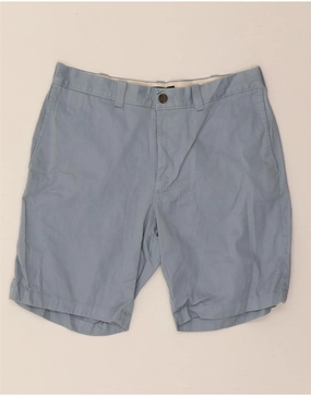 J. CREW Mens Mercantile Chino Shorts W31 Medium Blue Cotton Comfort Layer Wear Sporty Casual