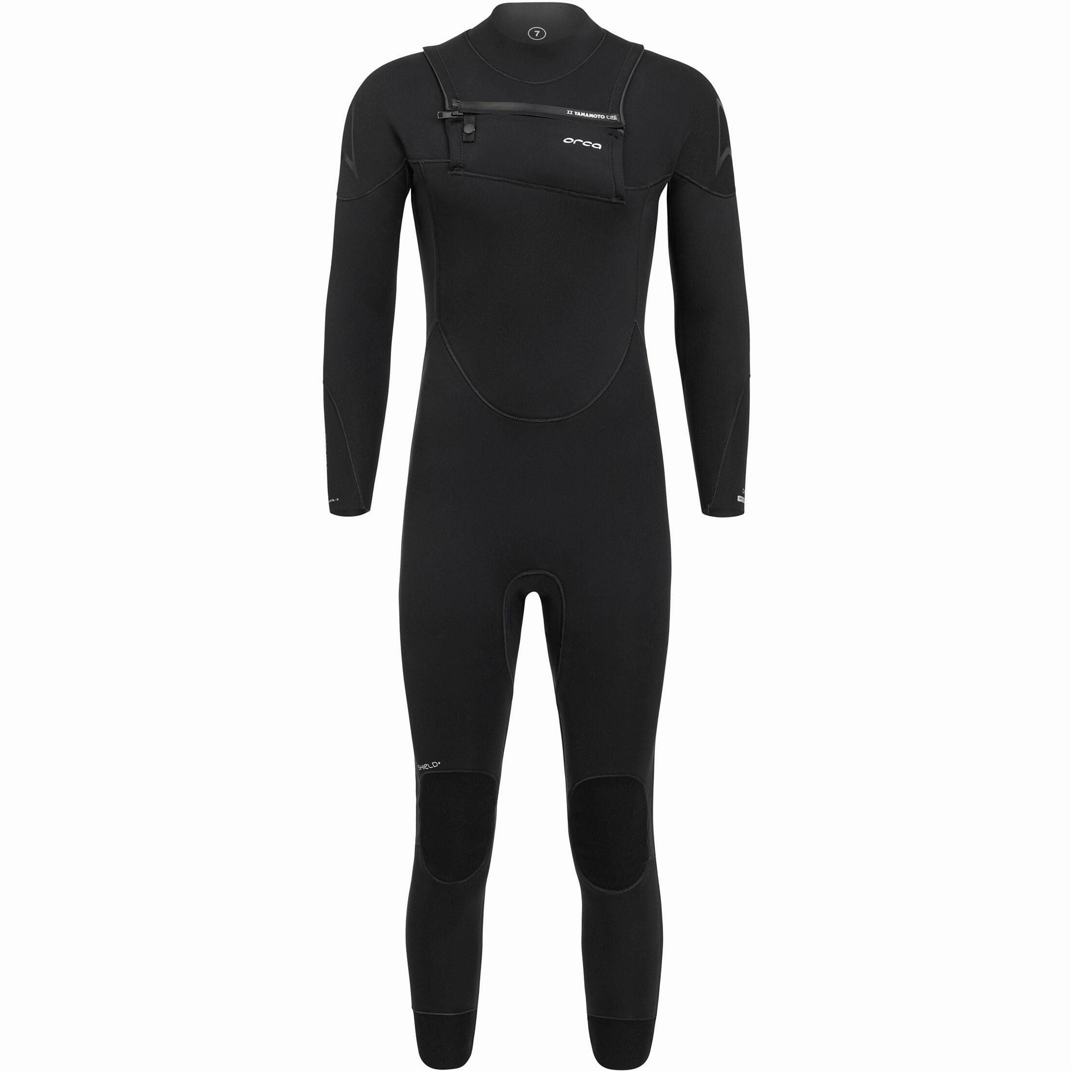 PrecisionTailoring Orca Tango 4.3mm Mens Surf Wetsuit - Black