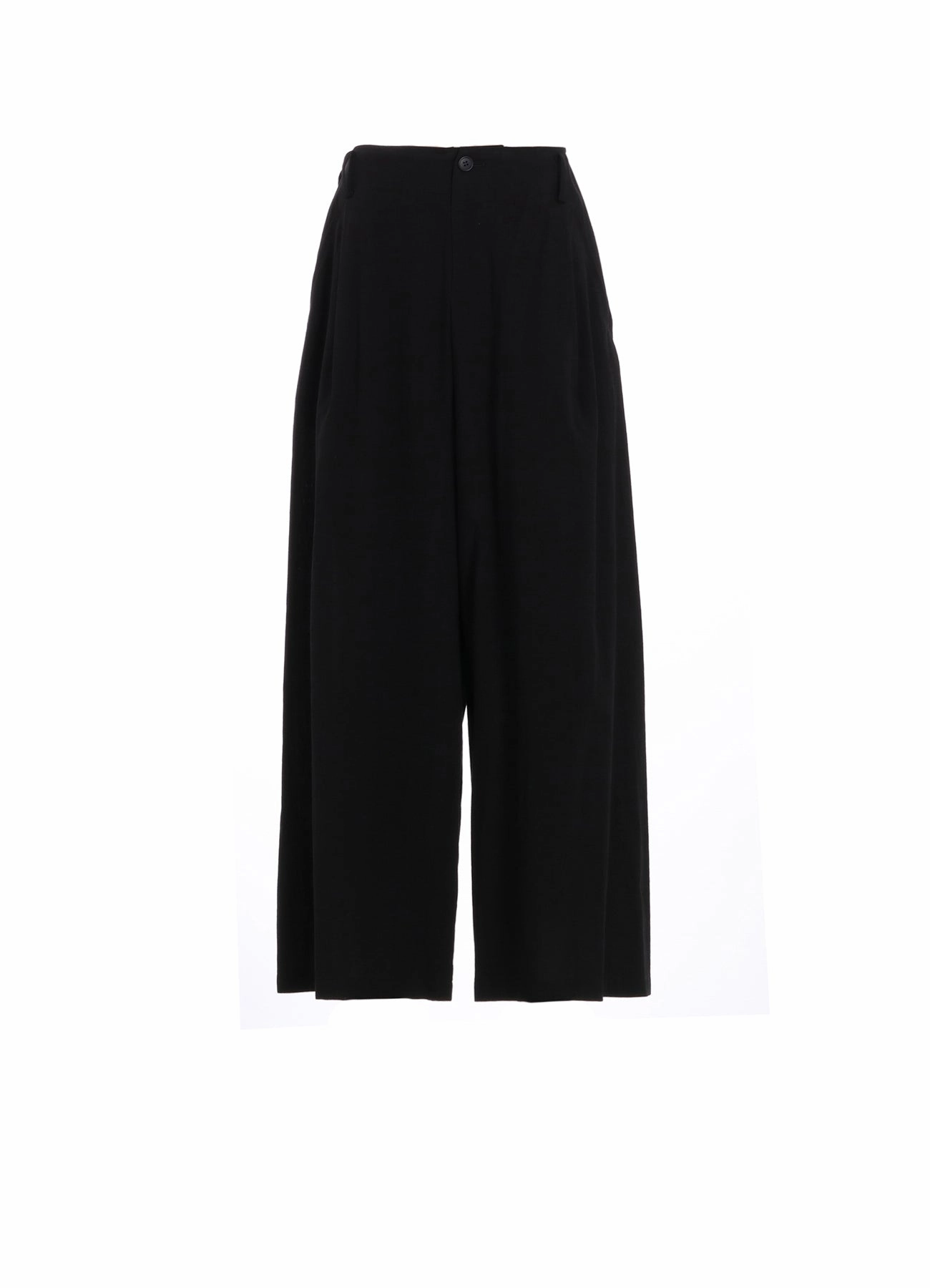 MUSLIN TUCK WIDE PANTS Freedom Move Sleek Cut
