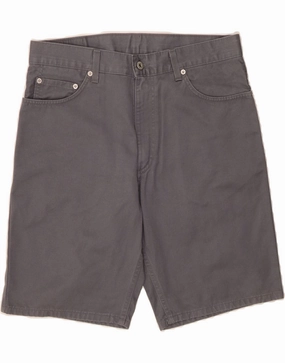 Relaxed Waistband No Pinch MUSTANG Mens Casual Shorts W35 Large  Grey Cotton