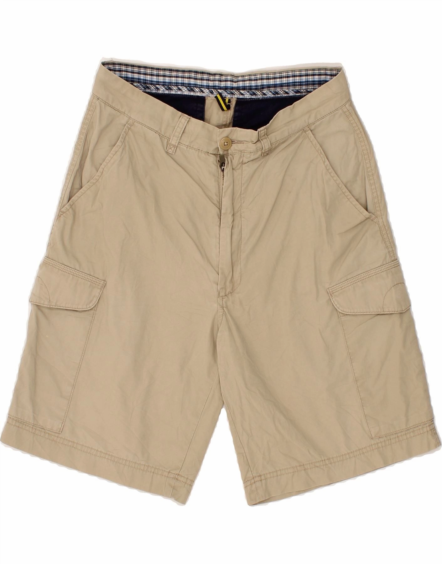equestrian wear NAUTICA Mens Cargo Shorts W30 Medium Beige Cotton