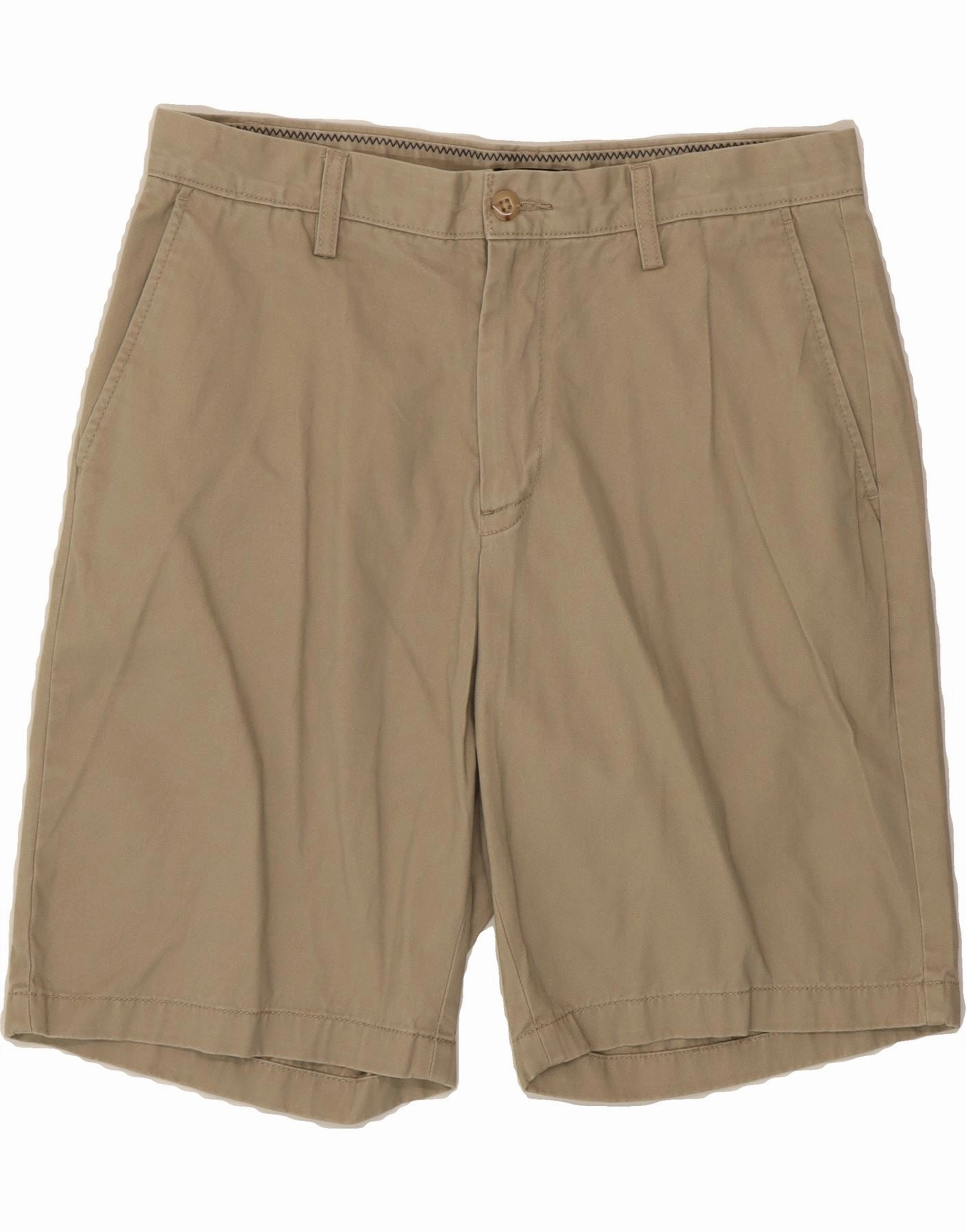 All Fit Stretch performance NAUTICA Mens Chino Shorts W33 Medium  Beige Cotton