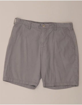 NAUTICA Mens Chino Shorts W36 Large  Grey Cotton Beachwear Eco Conscious Packaging