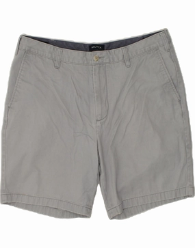 martial arts gear NAUTICA Mens Chino Shorts W38 XL Grey Cotton