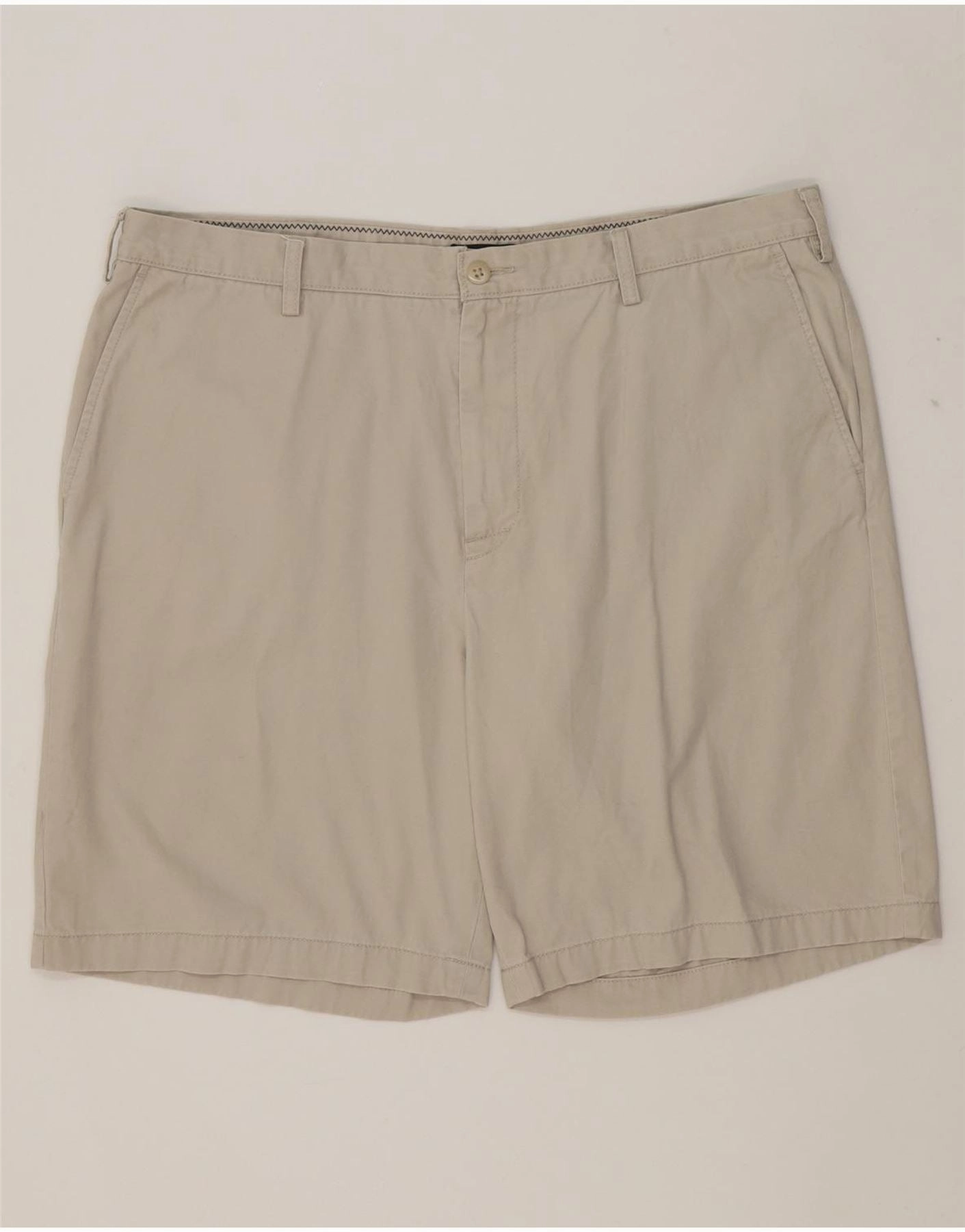 NAUTICA Mens Chino Shorts W40 XL Beige Cotton baseball uniform Fair trade