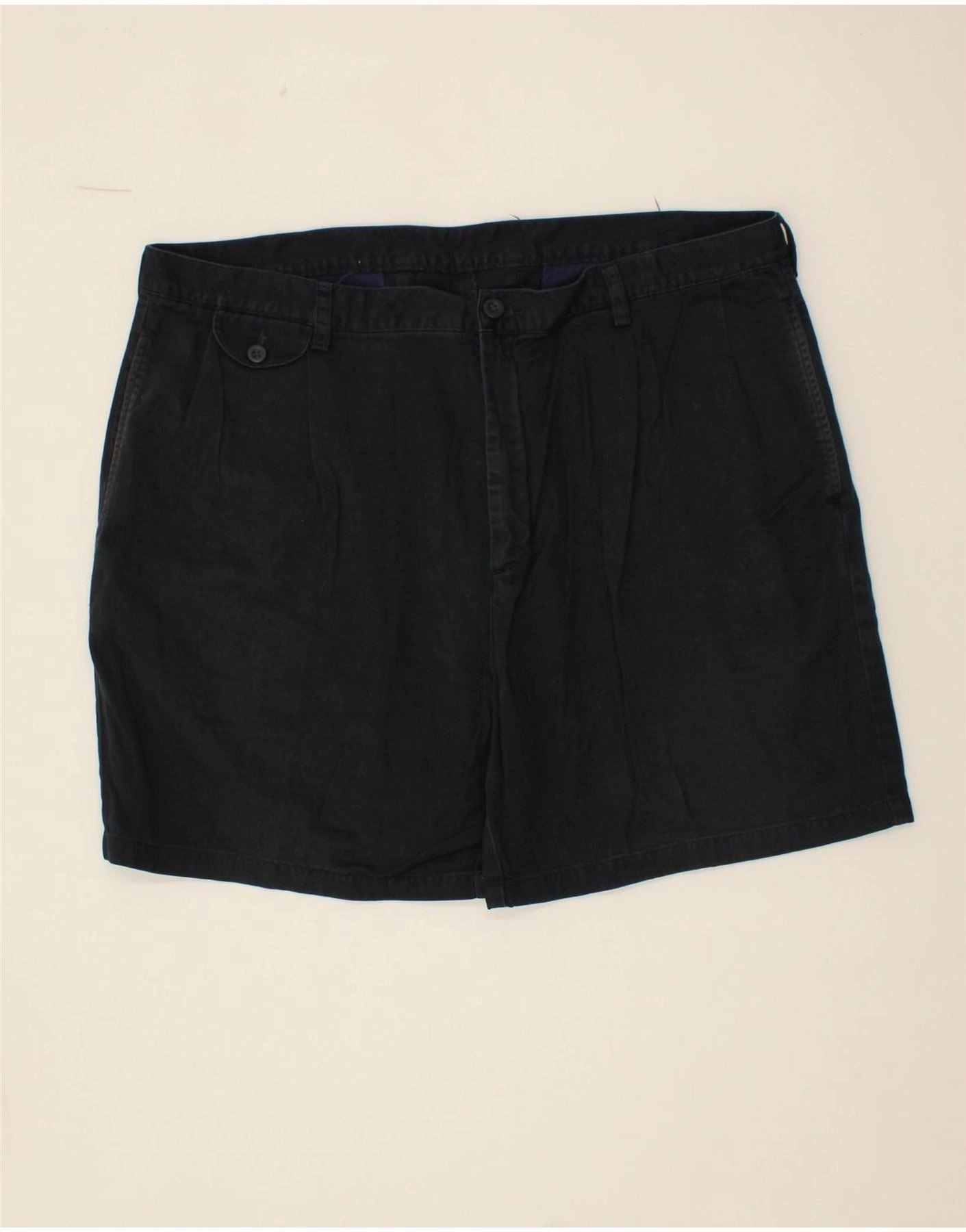 Move Free Day Out NAUTICA Mens Rigger Chino Shorts W40 XL Navy Blue Cotton