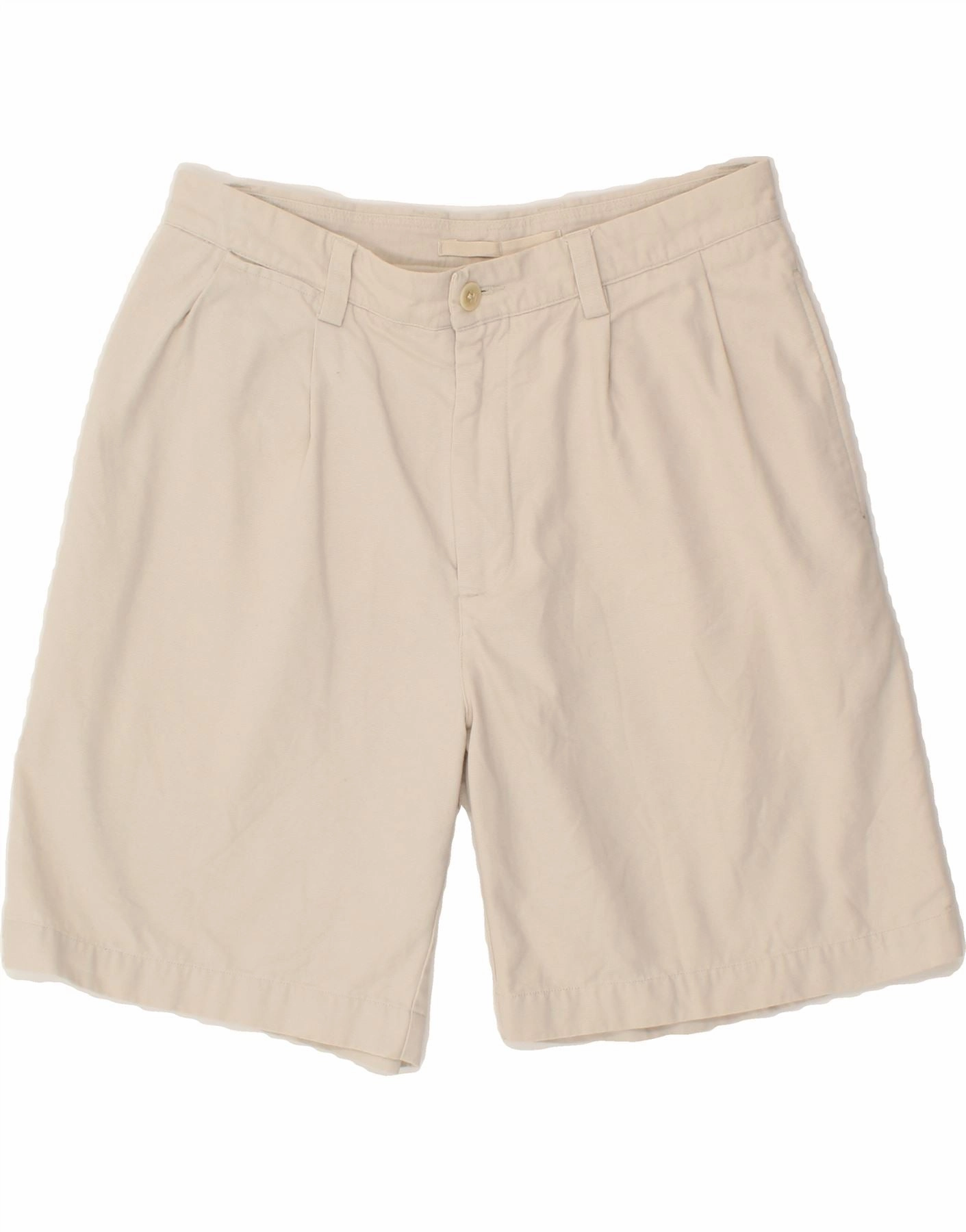 Festival Outfit NAUTICA Mens Rigger Classic Fit Chino Shorts W33 Medium Beige Cotton