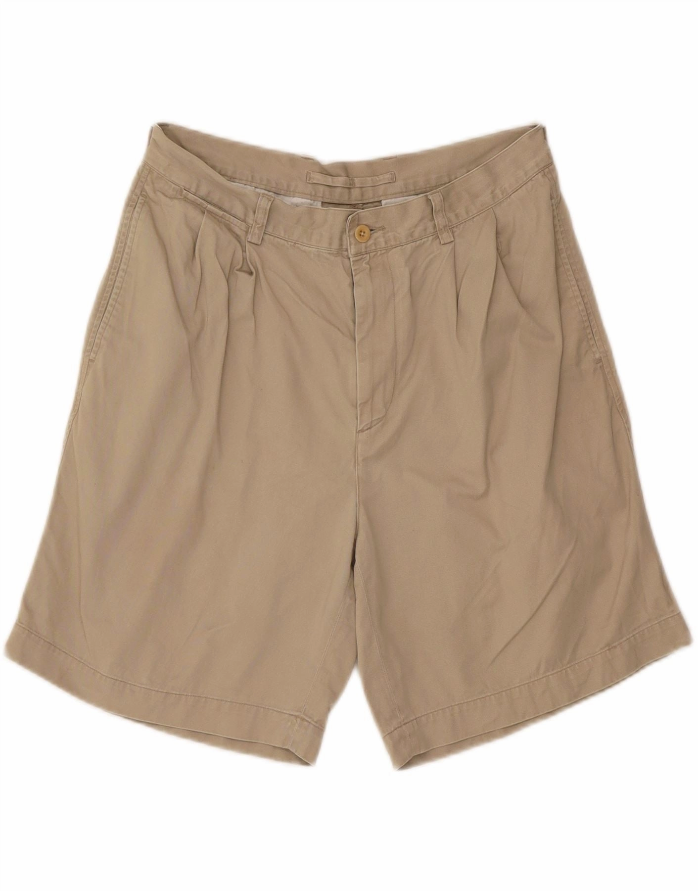 NAUTICA Mens Rigger Classic Fit Pegged Chino Shorts W32 Medium  Beige relaxed shape Easy Style