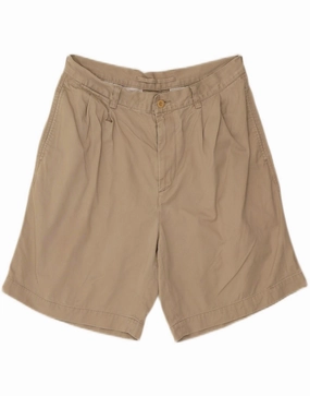 NAUTICA Mens Rigger Classic Fit Pegged Chino Shorts W32 Medium  Beige relaxed shape Easy Style