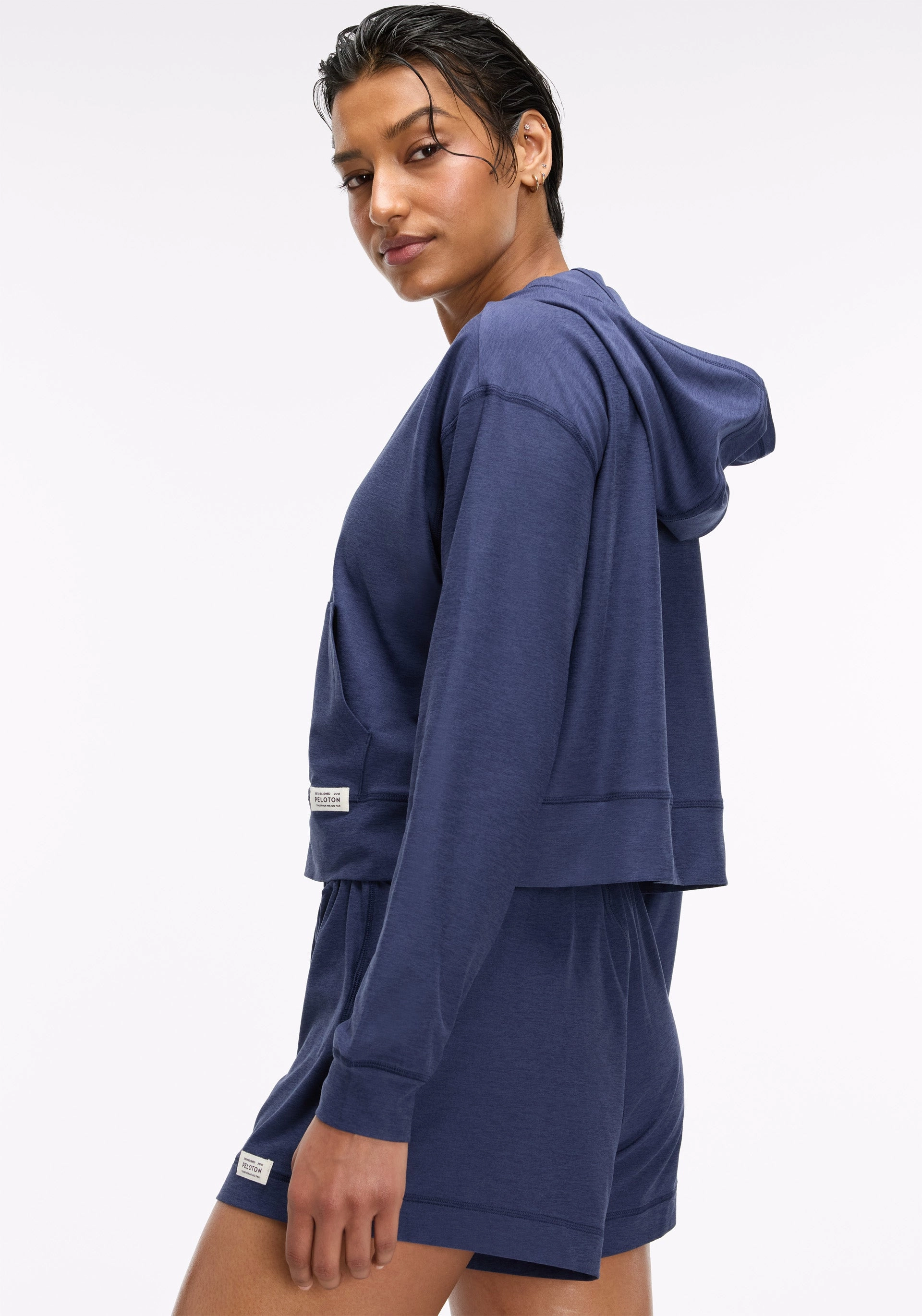 Linen blend Navy Blue Dreamblend Set