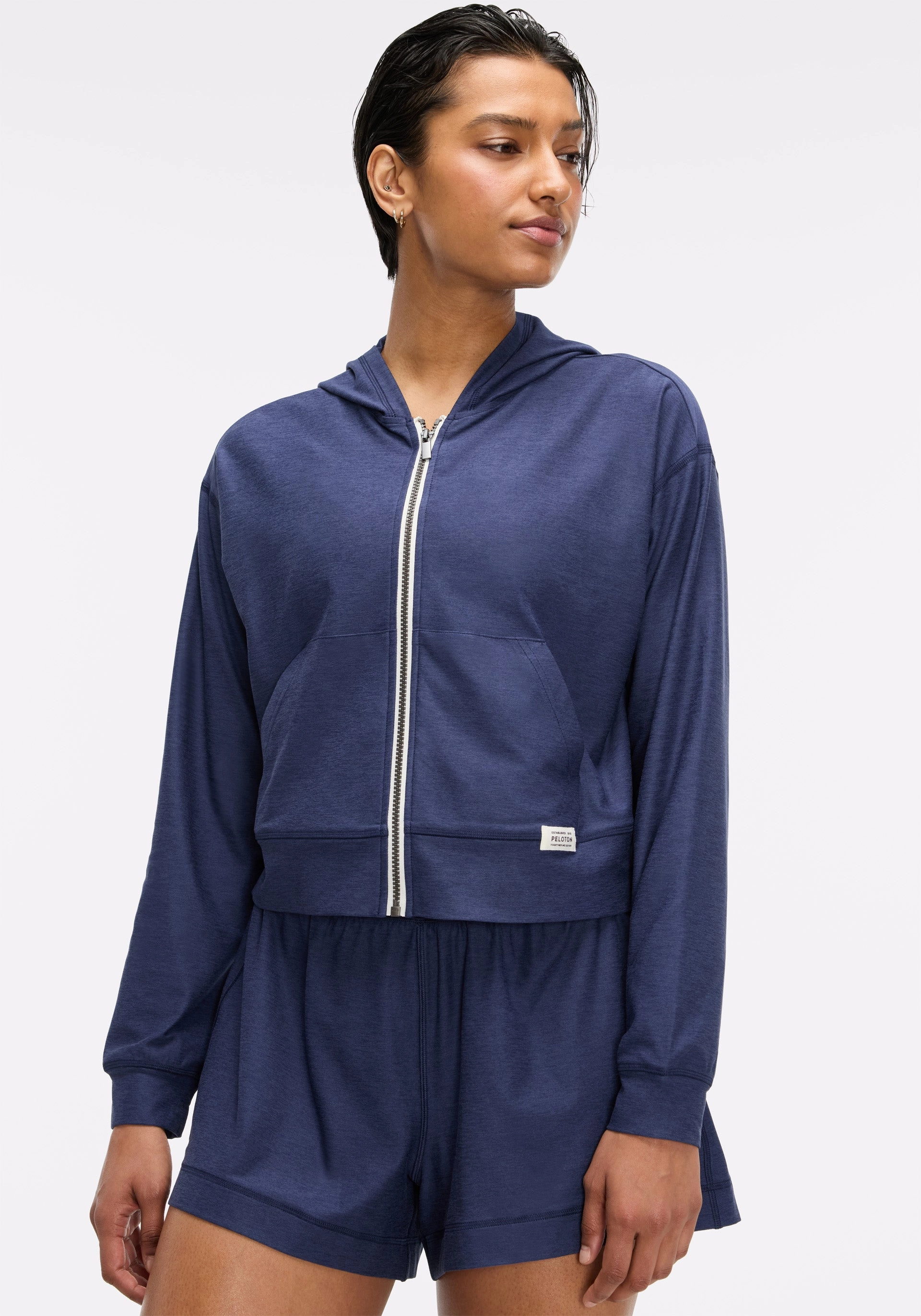 Stretch Comfort Comfy Waistband Navy Blue Dreamblend Set