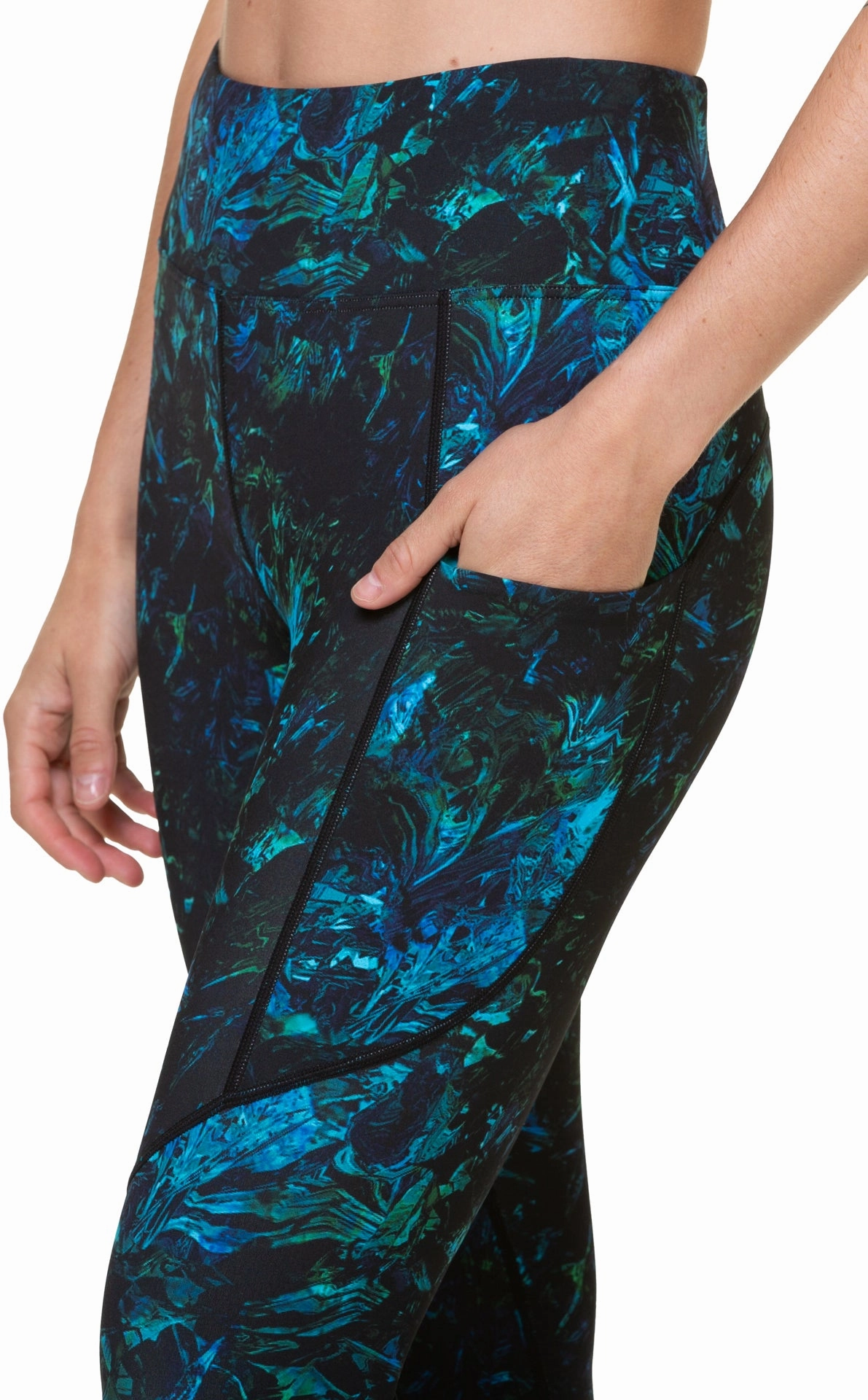 Support Fit Ronhill Tech Womens Long Running Tights - Blue