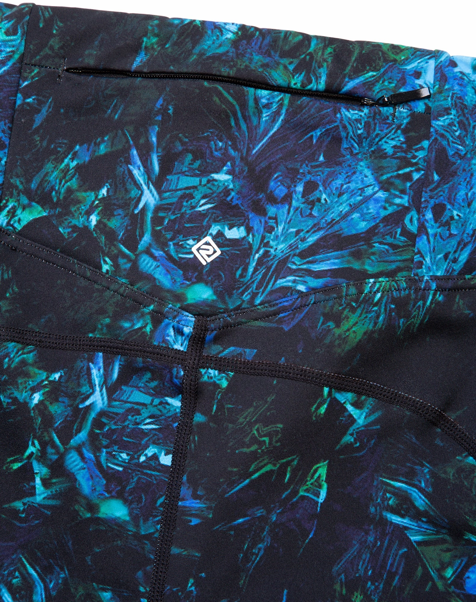 Ronhill Tech Womens Long Running Tights - Blue Seamless Design Holiday Outfit