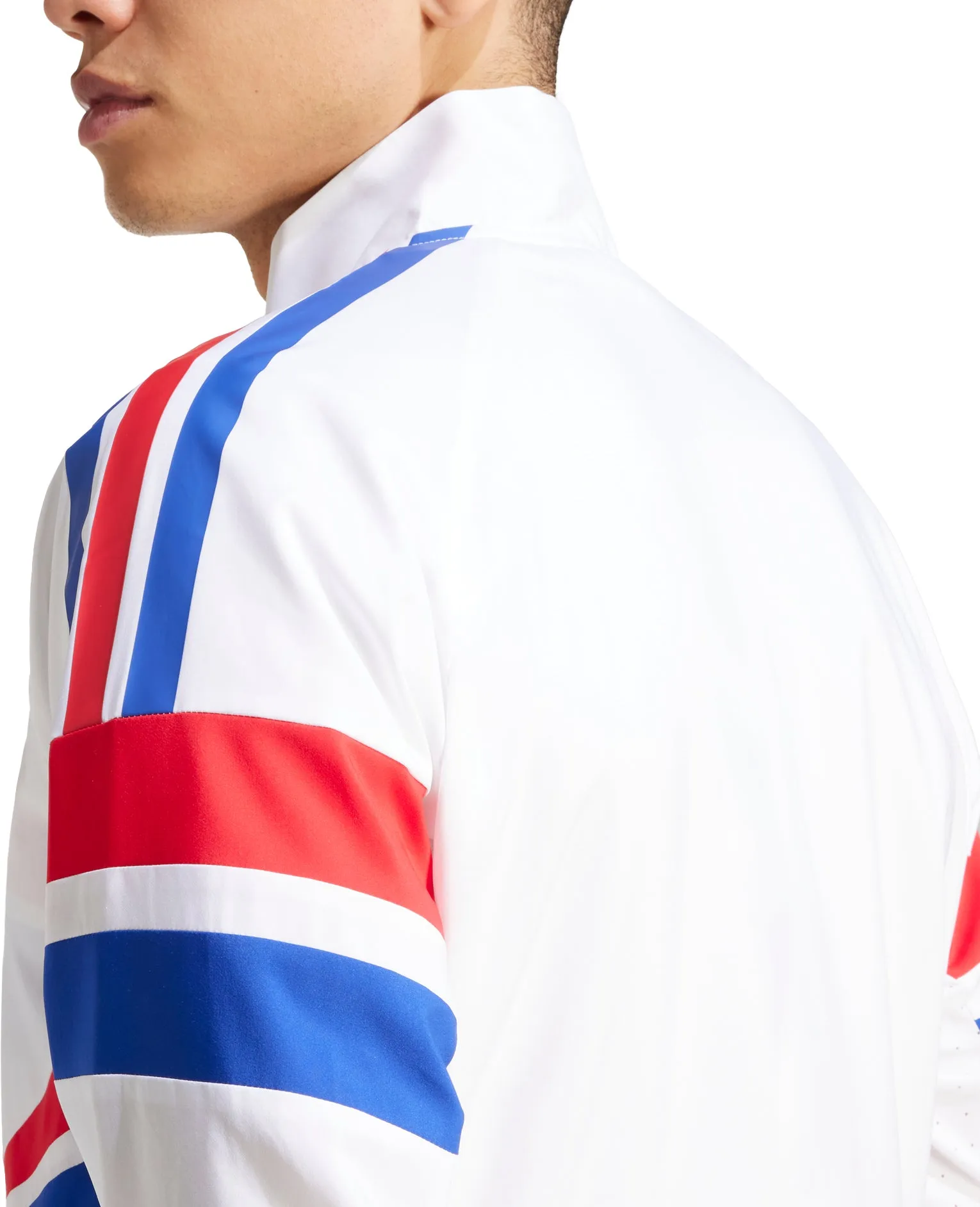 adidas Adizero Retro Mens Running Jacket - White packable