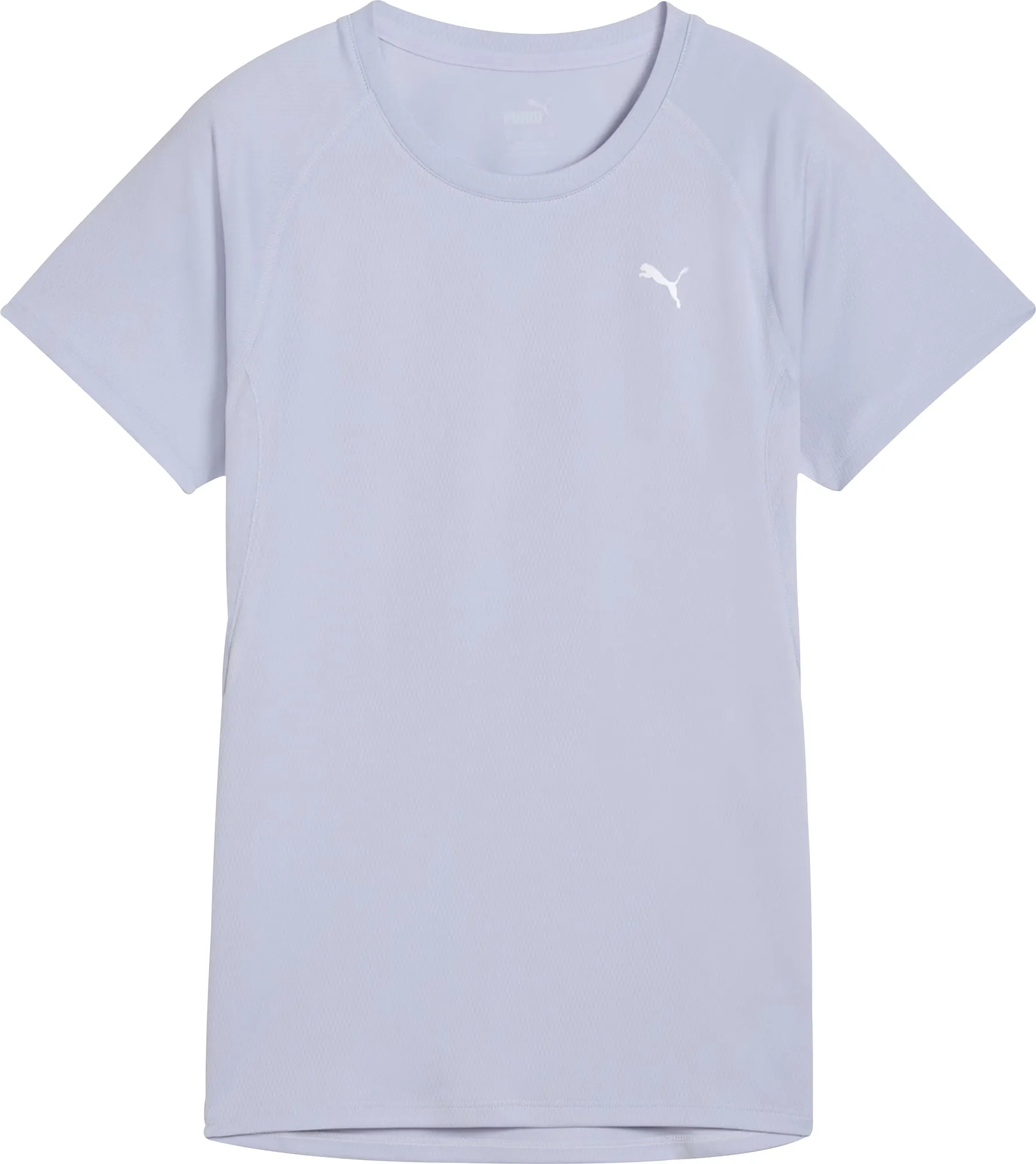 Hiking durability Tight fit sexiness Puma Velocity Short Sleeve Womens Running Top - Blue