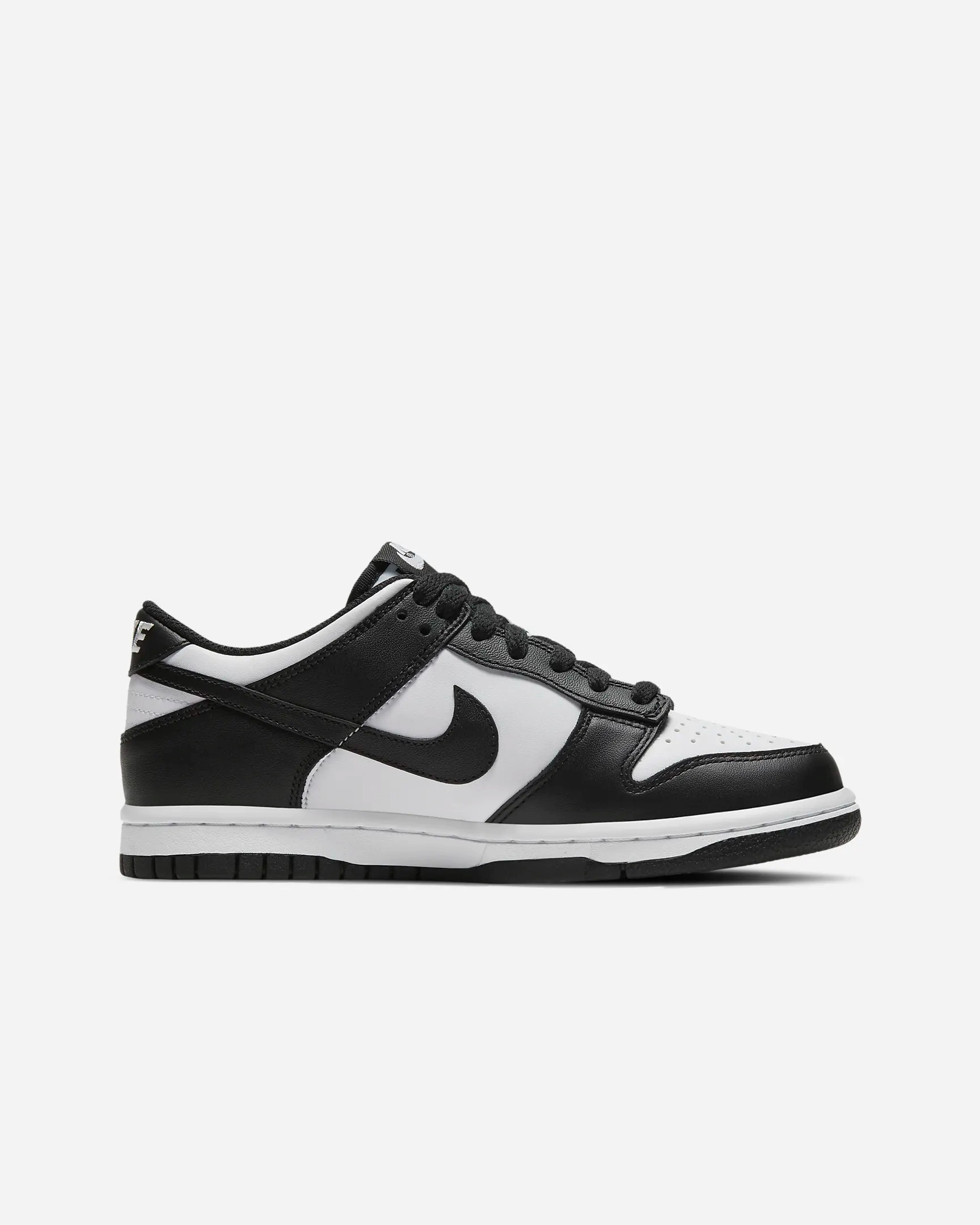 Breathable Liner Nike Kid's Dunk Low Shoes - White / Black