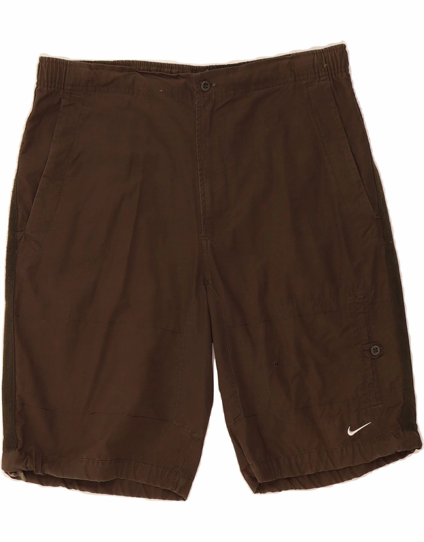 Comfort Stretch Comfortable Flex NIKE Mens Cargo Shorts Medium W33 Brown Cotton