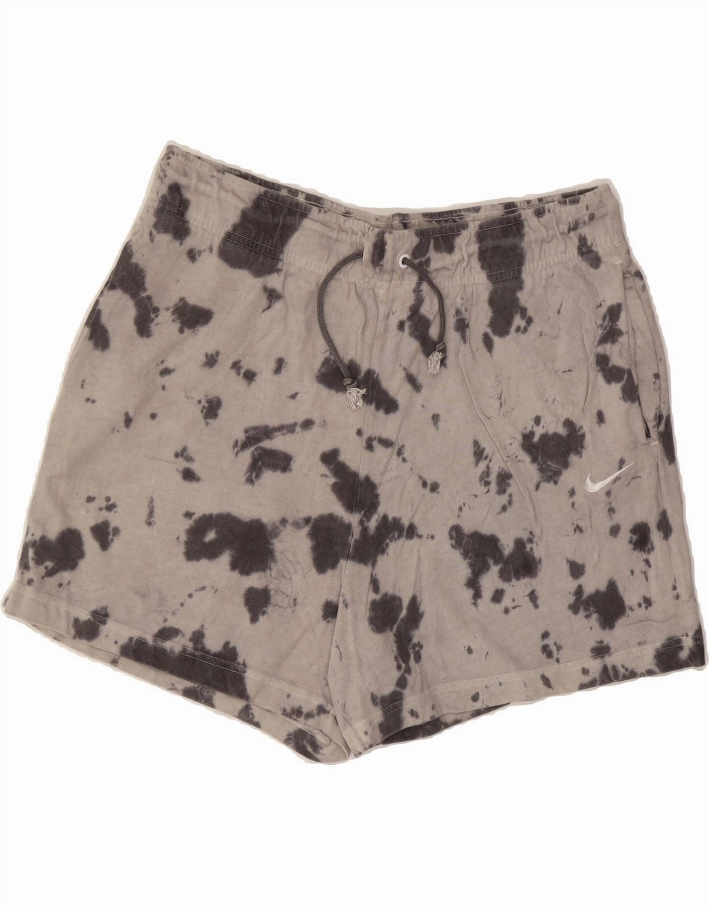 ski wear Recycled Elastic Trim NIKE Mens Casual Shorts Large W36 Grey Tie Dye Cotton