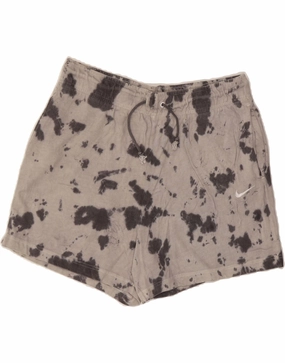 ski wear Recycled Elastic Trim NIKE Mens Casual Shorts Large W36 Grey Tie Dye Cotton