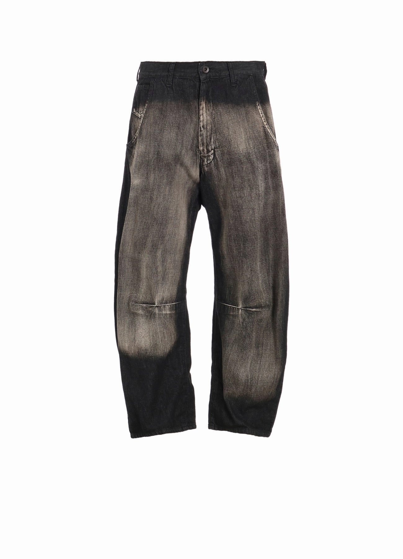 Travel Ready Light Fabric SPOTTED DENIM WIDE PANTS