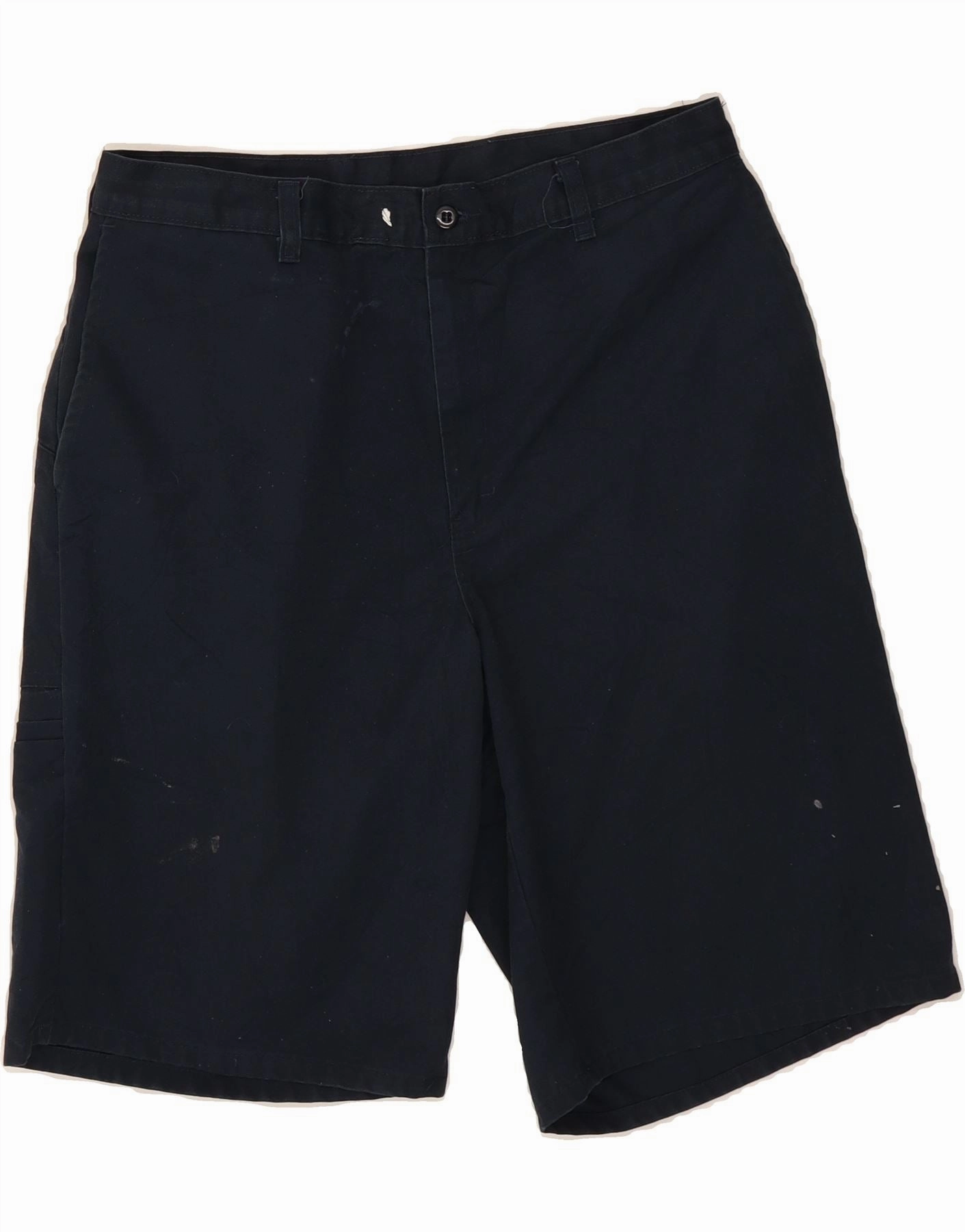 Cozy Fit Sporty Fit DICKIES Mens Cargo Shorts W32 Medium  Navy Blue