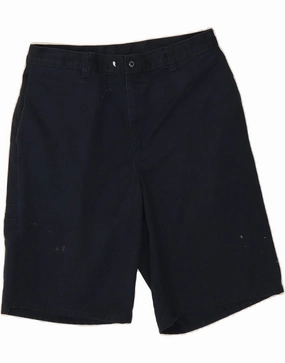 Cozy Fit Sporty Fit DICKIES Mens Cargo Shorts W32 Medium  Navy Blue