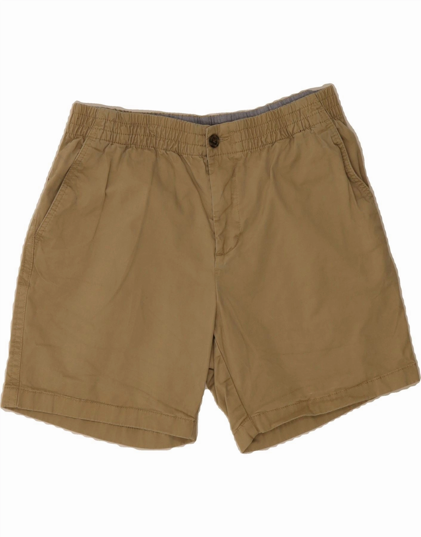 TOMMY HILFIGER Mens Grant Fit Chino Shorts Large W34  Beige Cotton hang dry