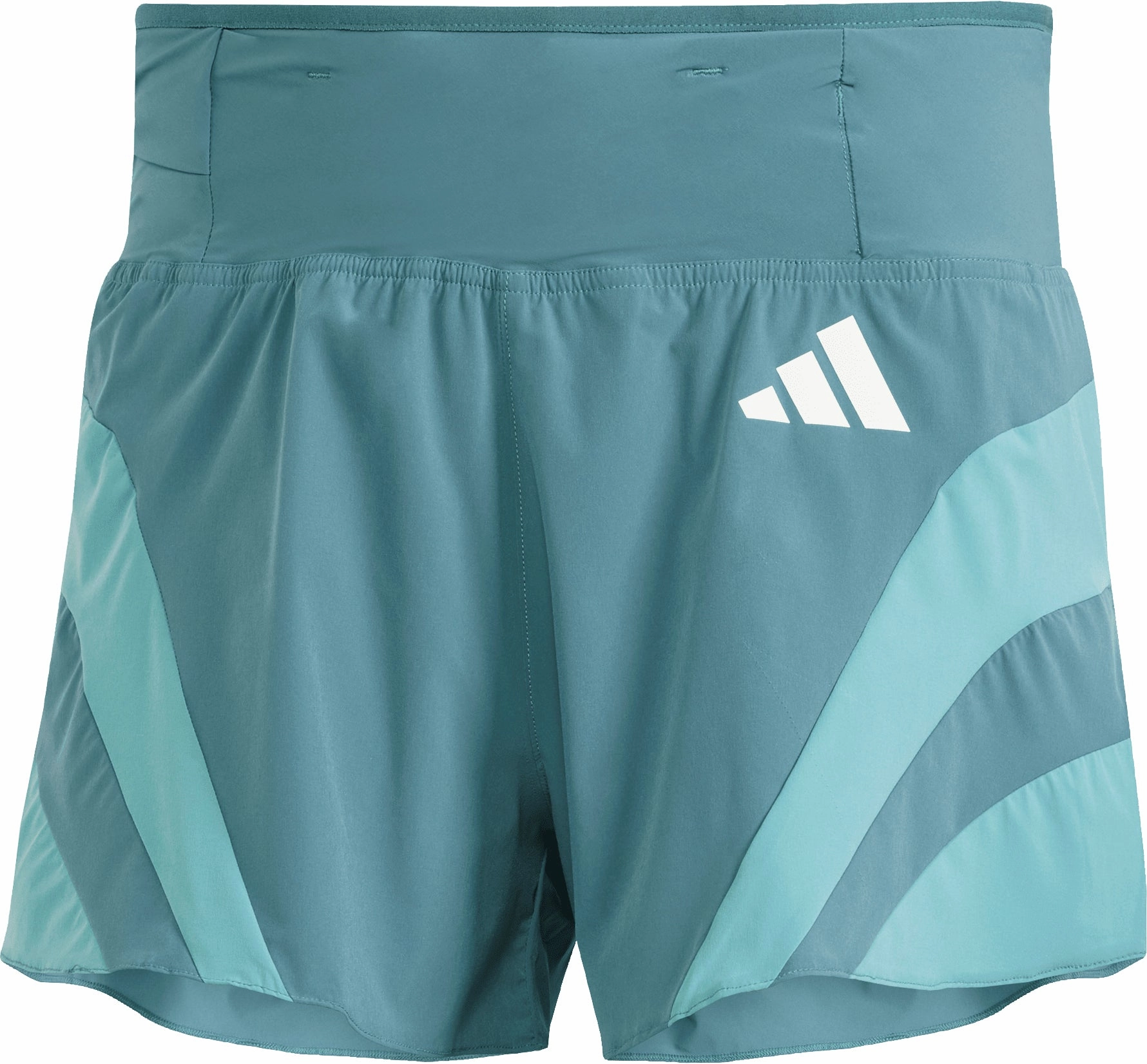 skateboarding gear adidas Adizero Archive Gel 3 Inch Mens Running Shorts - Green