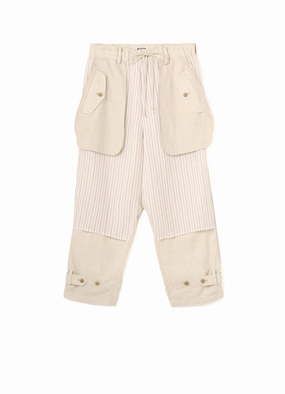 Casual Chic Look LI/C WASHER TWILL INSIDE OUT PANTS