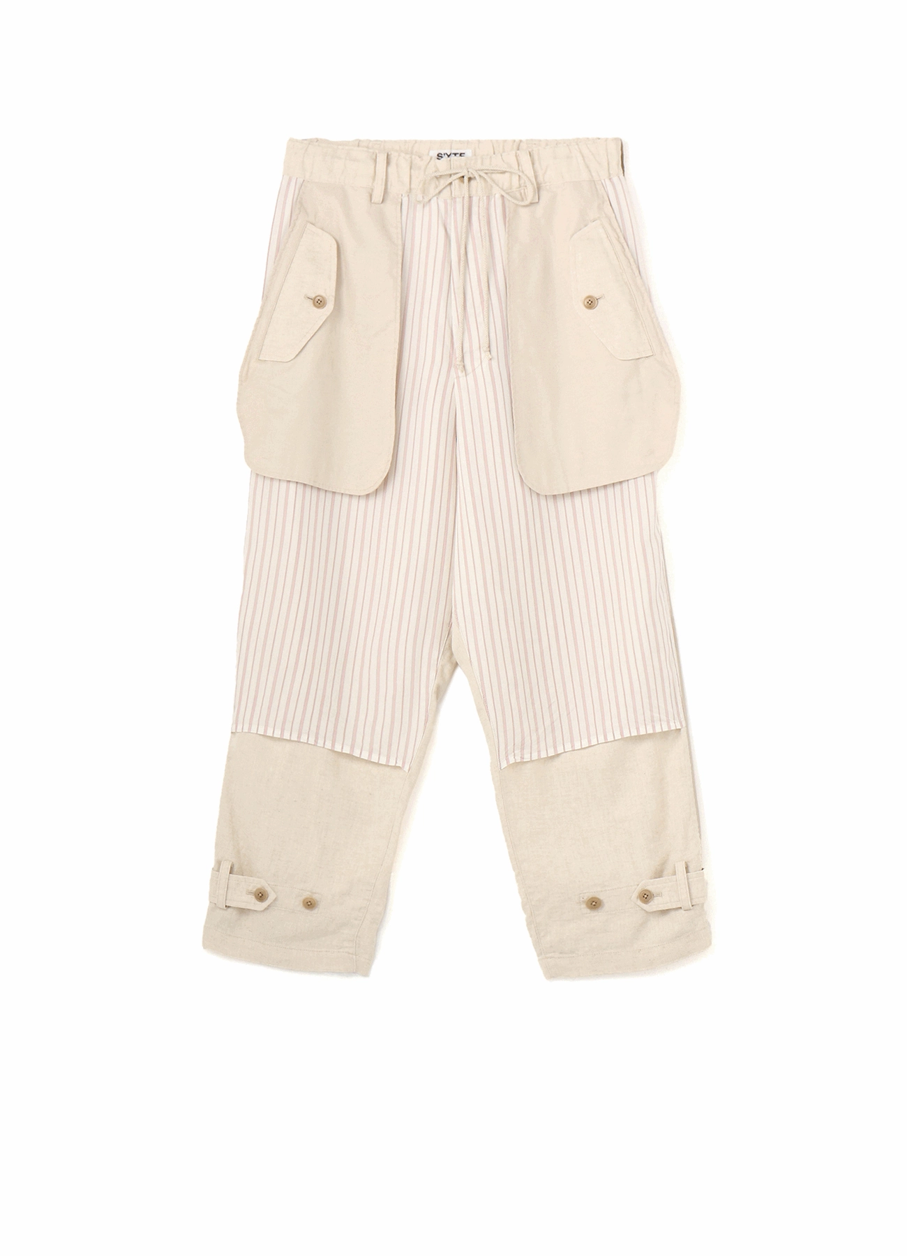 Casual Chic Look LI/C WASHER TWILL INSIDE OUT PANTS