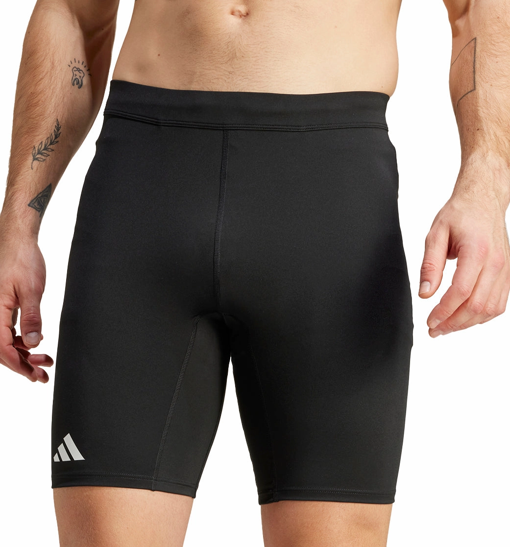 adidas Adizero Essentials Mens Short Running Tights - Black Classic Appeal sports industry