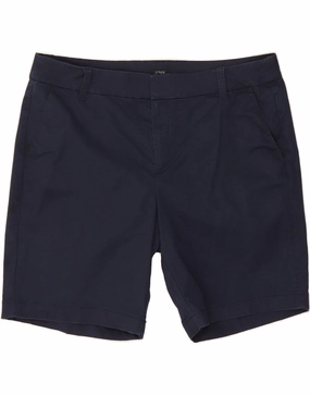 J. CREW Mens Chino Shorts US 14 XL W38 Navy Blue Cotton Versatile Wear