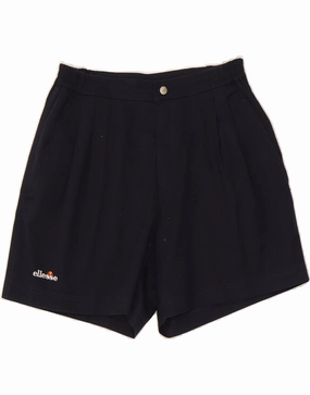 ELLESSE Mens Chino Shorts IT 54 2XL W30  Navy Blue Polyester Minimalist Look Comfort Flex Wear