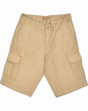 Dual Zone Ventilation CONBIPEL Mens Cargo Shorts IT 48 Medium W30 Brown Cotton