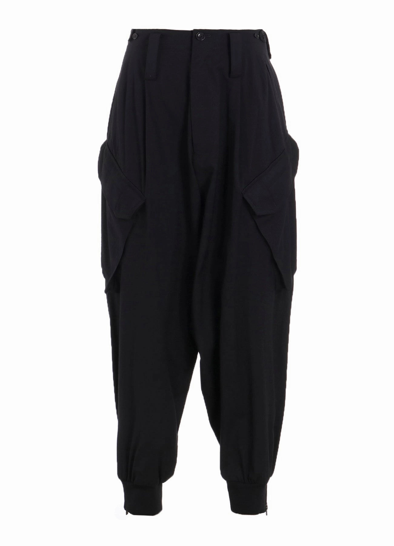 Flexible Movement Anti Bacterial Treatment WOOL BREND TWILL RIB HEM PANTS