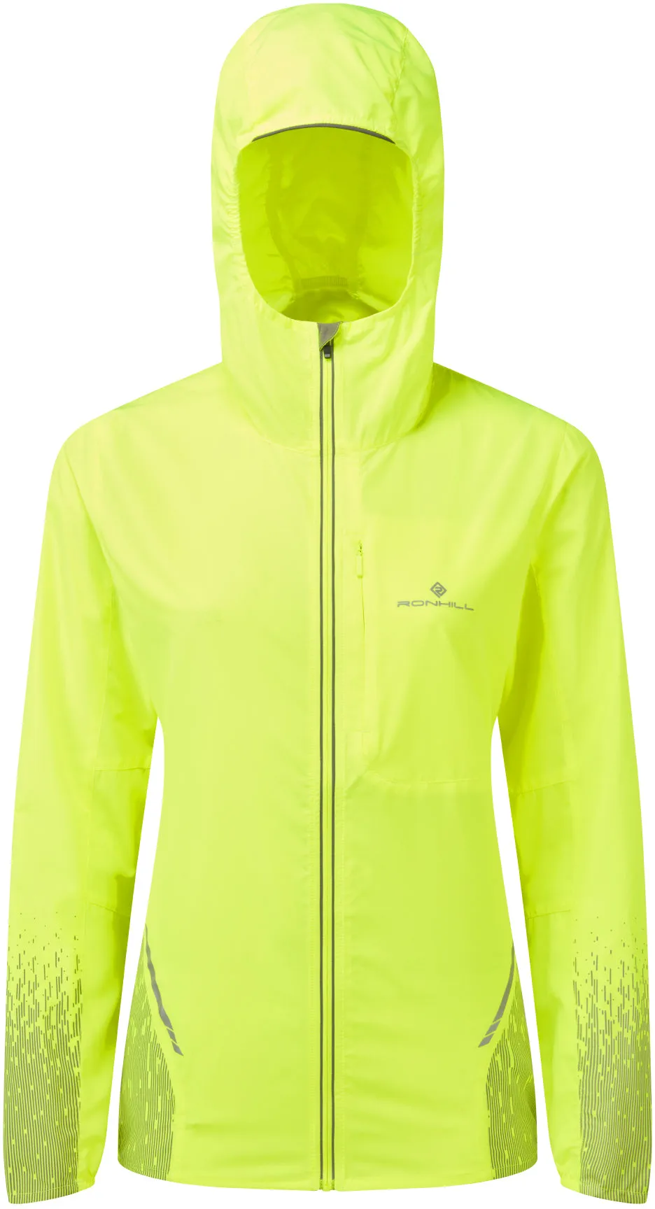 Daily Comfort Ronhill Tech Reflect Womens Running Jacket - Yellow