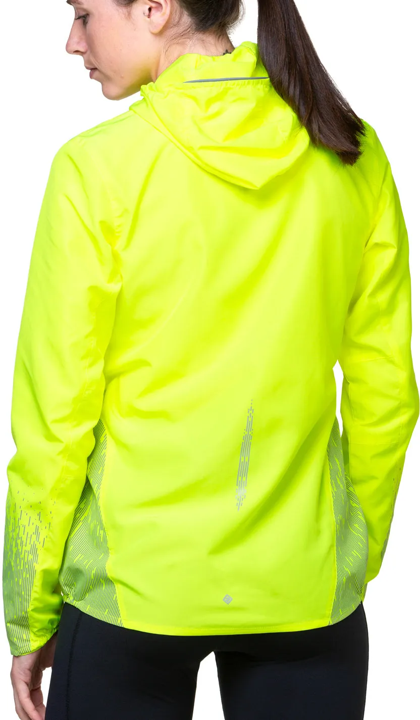 Everyday Warmth FleeceBacking Ronhill Tech Reflect Womens Running Jacket - Yellow