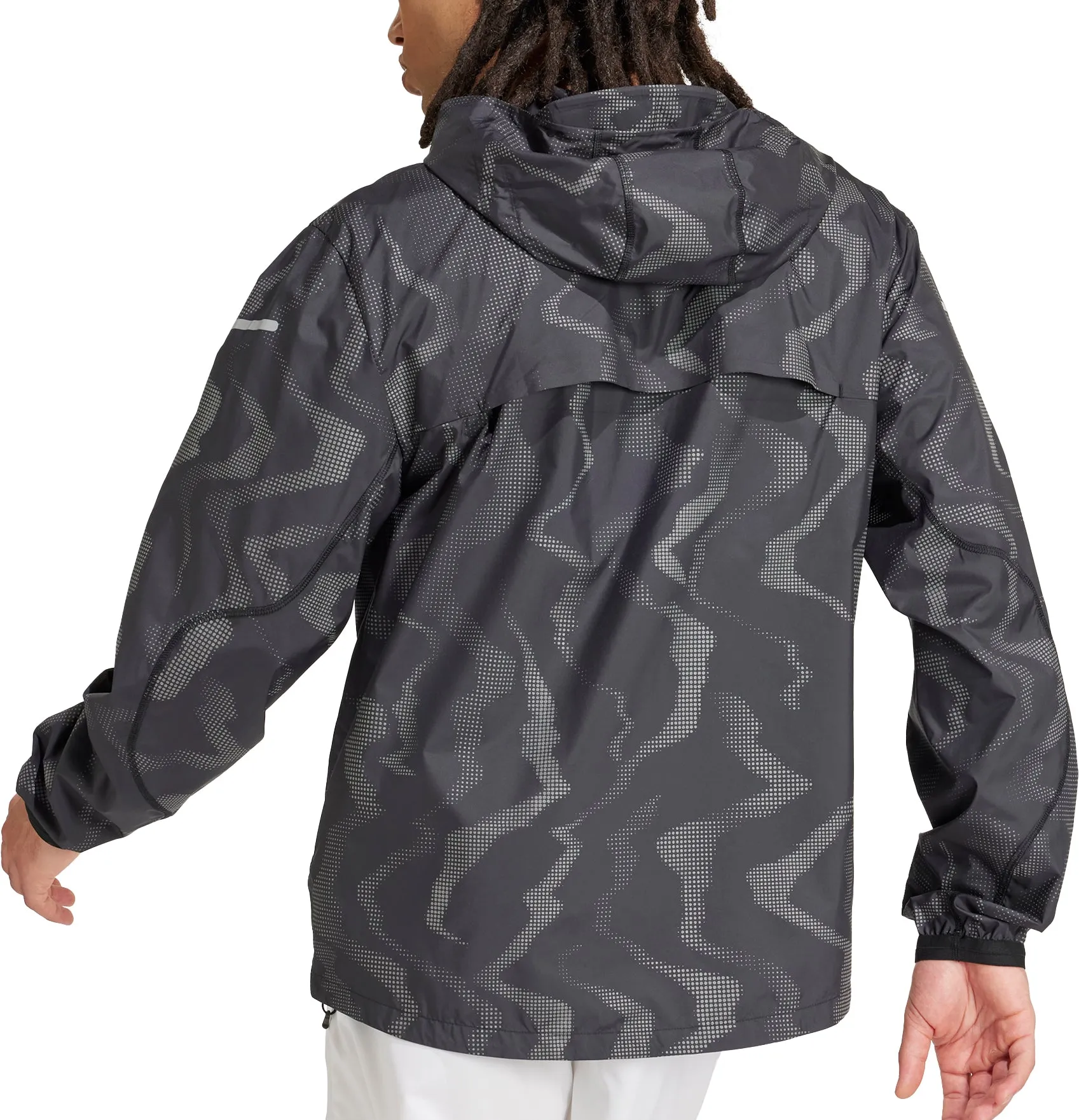 adidas Ultimate WIND.RDY Mens Running Jacket - Black High-Tech Jacket