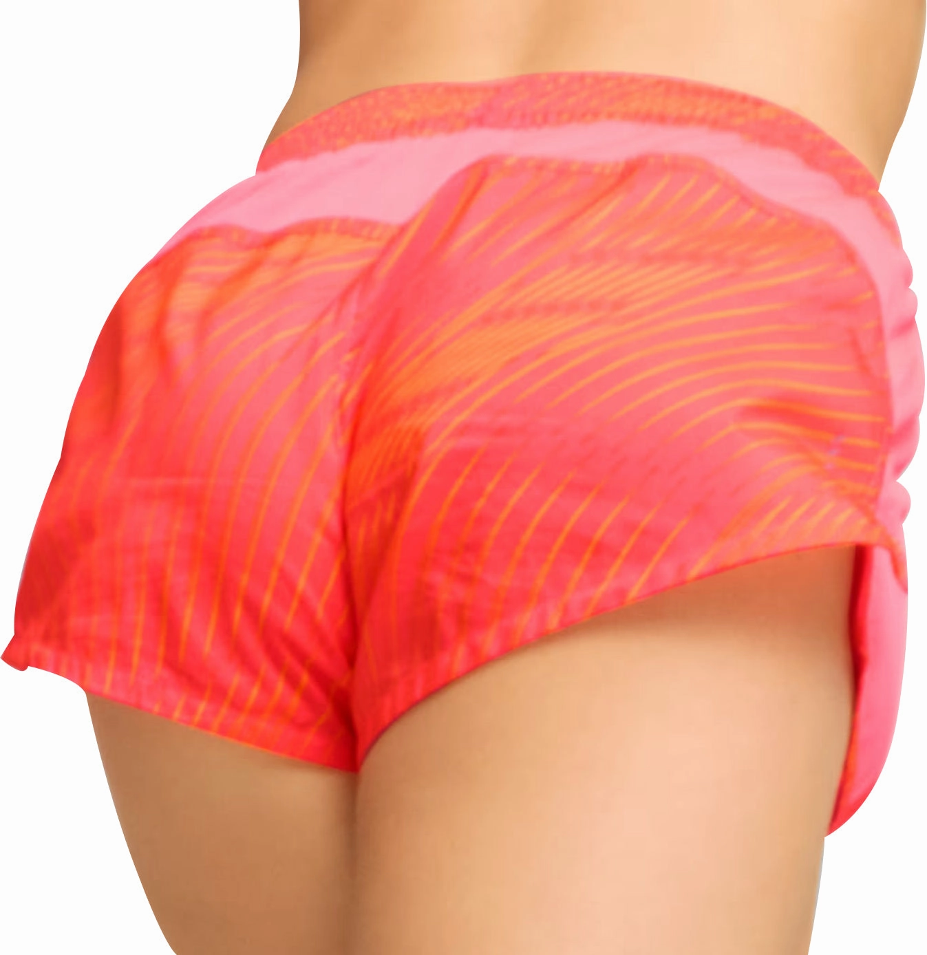 Light Stretch Design Puma Favourite Velocity 3 Inch Womens Running Shorts - Pink