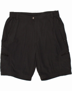 Airflow Fit Flexible Comfort Wear BRUGI Mens Cargo Shorts IT 54 2XL W36  Black