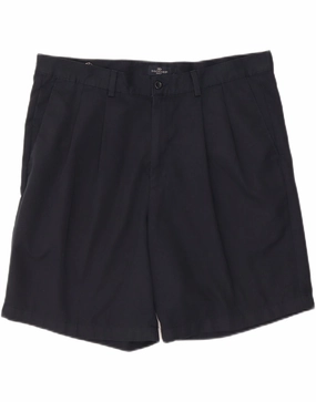 DOCKERS Mens Golf Pegged Chino Shorts W38 XL Navy Blue Polyester Seamless Edge Design