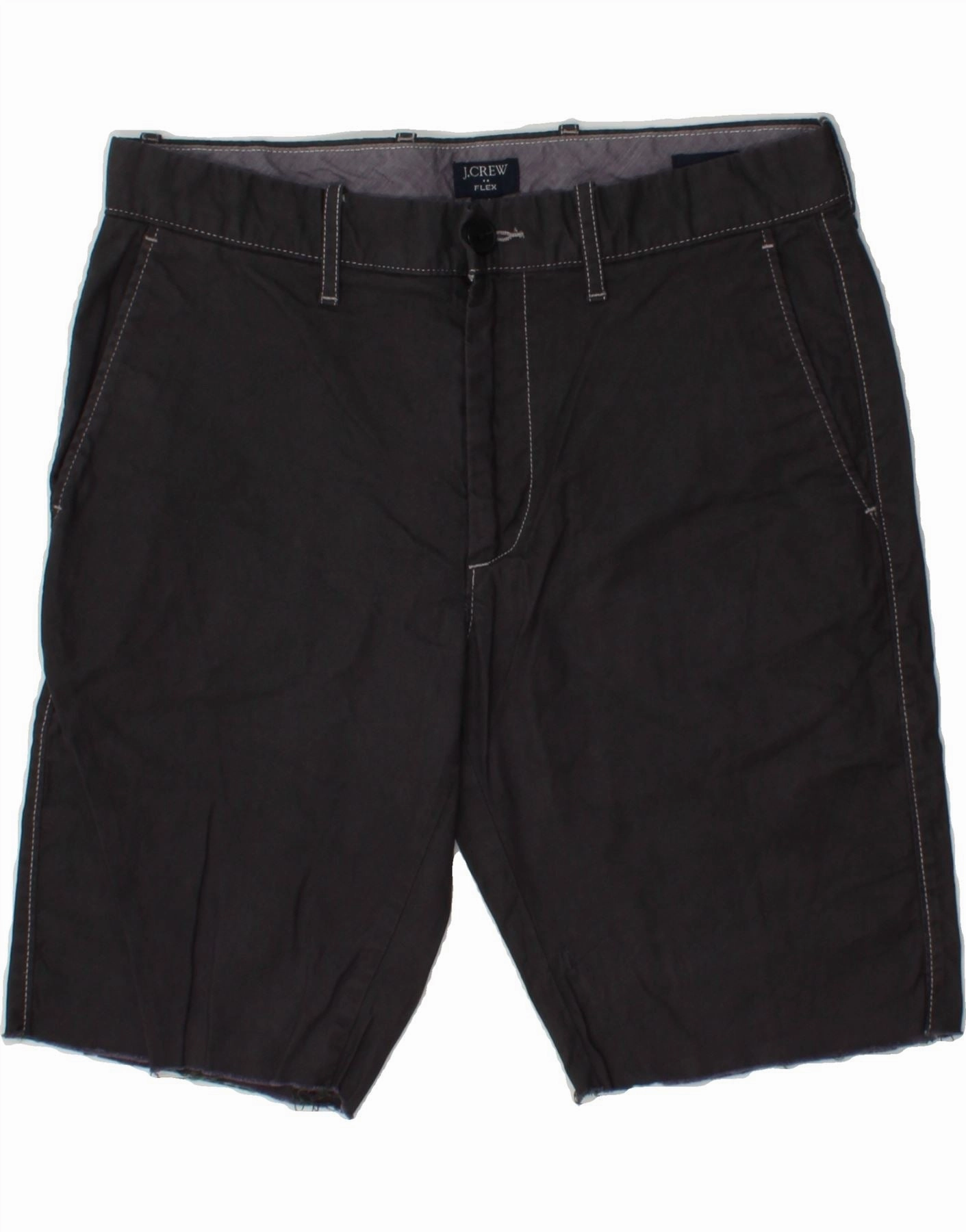 Spandex shorts Durable Comfort J. CREW Mens Flex Slim Chino Shorts W30 Medium Grey