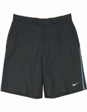 Stretch Design NIKE Mens Chino Shorts Large W37  Grey Polyester