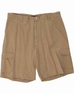 Value for Money CHAPS Mens Cargo Shorts W40 XL Beige Cotton