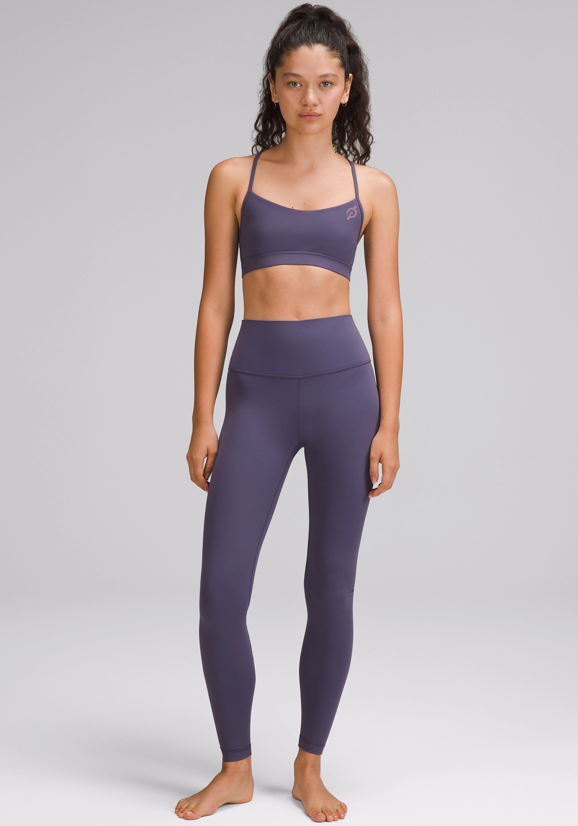 Orange Sleeveless seams Flow Y Bra Nulu | Light Support, A/C Cup