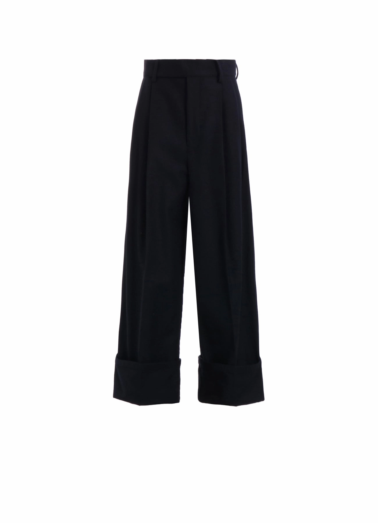 Sporty Style TOP FLANNEL R-2 TUCKS BAGGY PANTS