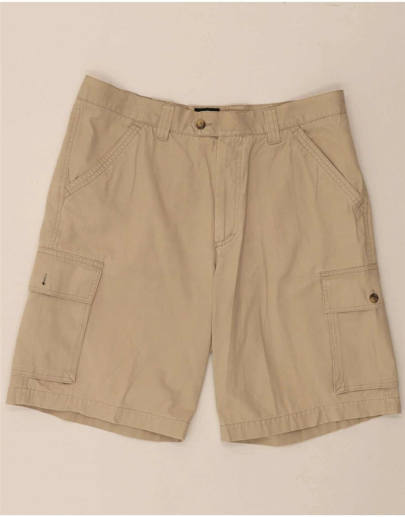 Everyday Active SEA BARRIER Mens Cargo Shorts IT 54 2XL W36 Beige Cotton