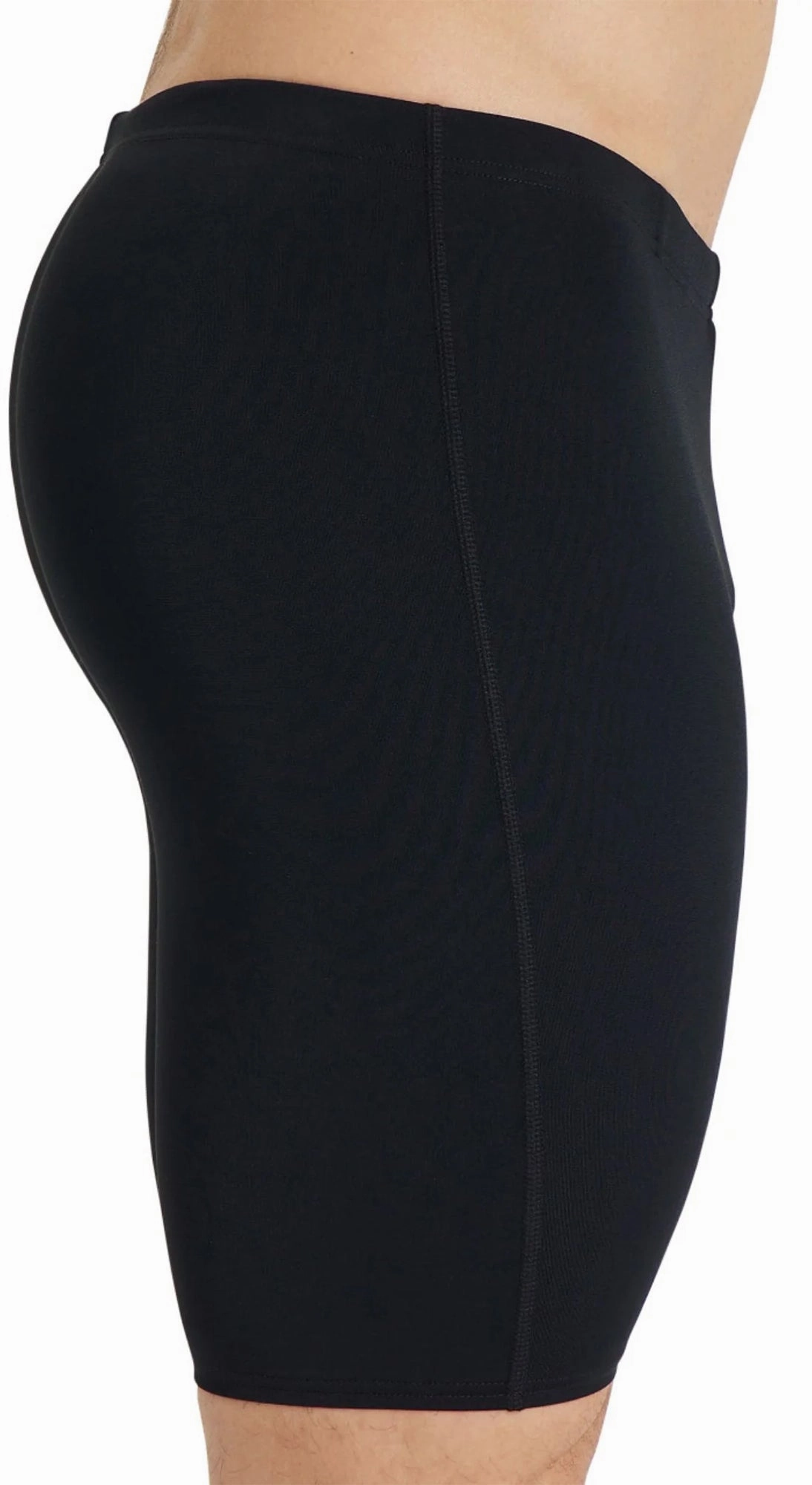 Arena Team Mens Swim Jammer Shorts - Black Glide Enhancing Surface poolside fashion