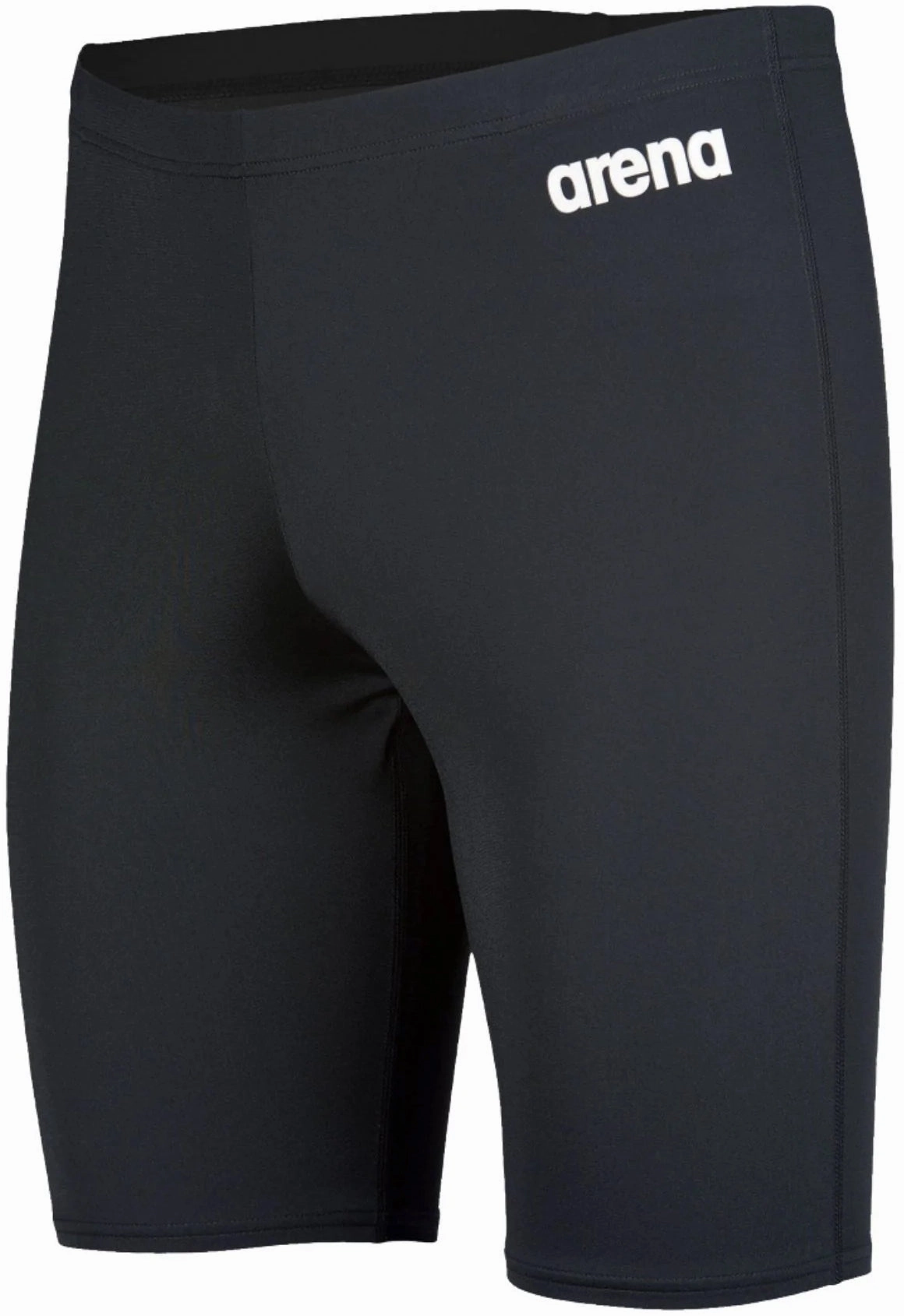 Multi Pocket Design Arena Team Mens Swim Jammer Shorts - Black